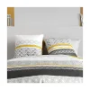 Housse de couette 260x240 SPIRA + 2 taies coton 57 fils