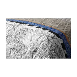 Housse de couette 240x220 Toki + 2 taies coton 57 fils