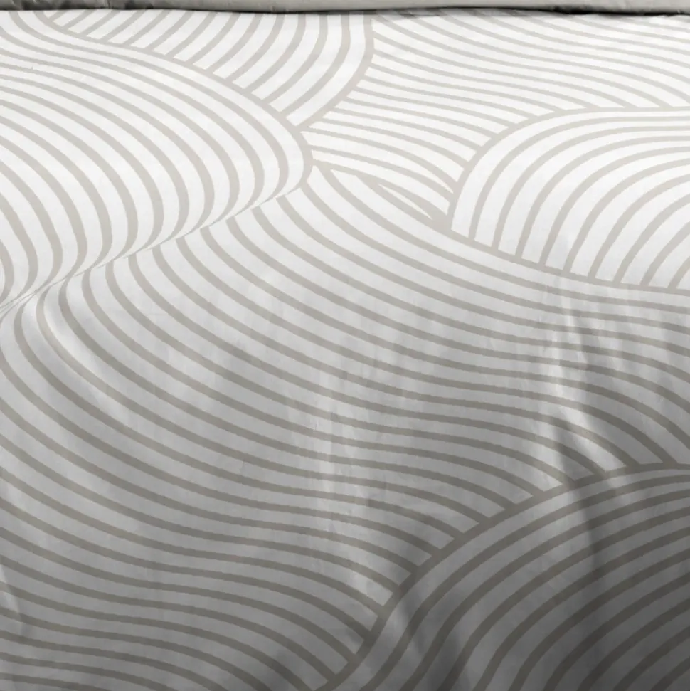 Housse de couette 240x220 TORY + 2 taies coton 57 fils