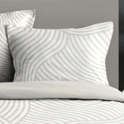 Housse de couette 240x220 TORY + 2 taies coton 57 fils