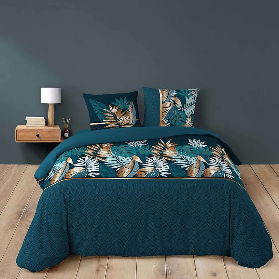 Housse de couette 260x240cm + 2 taies ALIANOR 100% coton