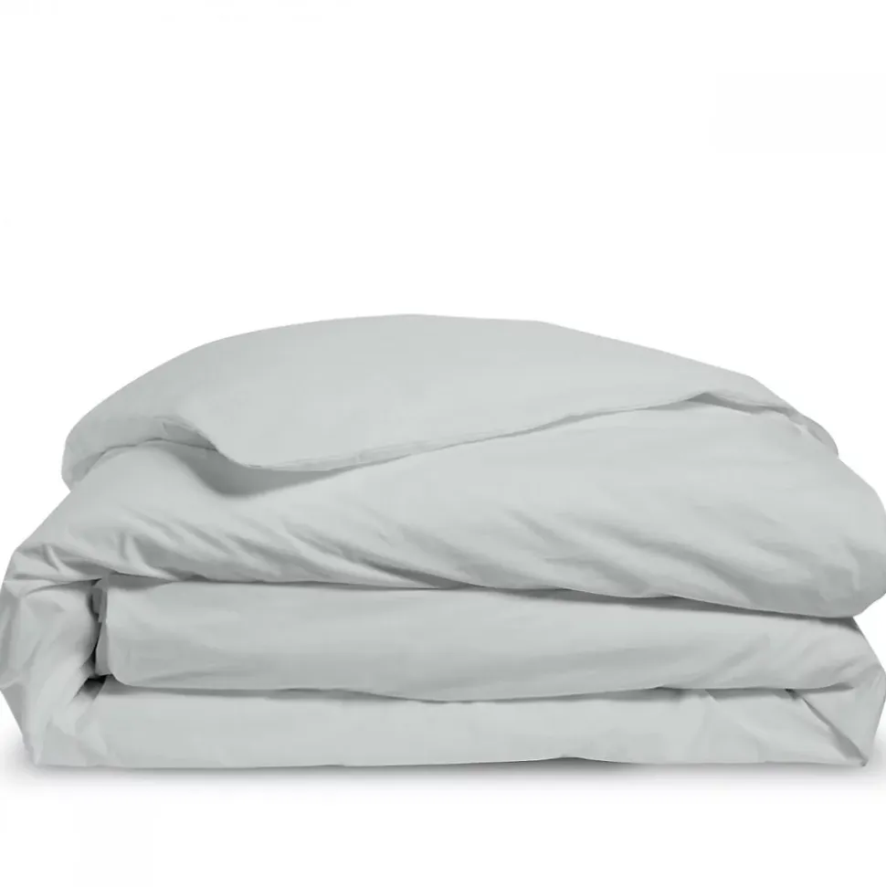 Housse de couette 240x260cm Parure Gris Clair COTON