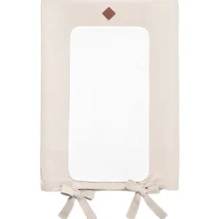 Housse de matelas à langer en gaze de coton Jeanne