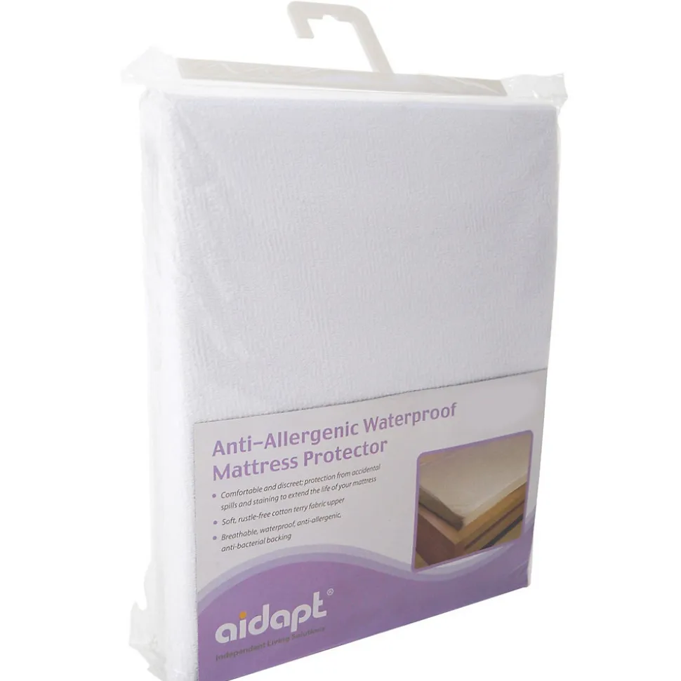 Housse de matelas imperméable et Anti-Acariens et Anti-Bactérien - pour lit simple