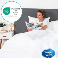 Housse intégrale matelas imperméable - Anti-Punaise de lit et Anti-acariens - Sans traitement chimique - Ep. jusqu'à 25 cm