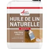 Huile de lin naturelle pour bois intérieur, extérieur, terrasse, parquet, - 1 L - ARCANE INDUSTRIES