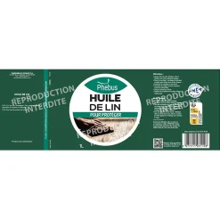 Huile de lin pour protéger Phébus 1L