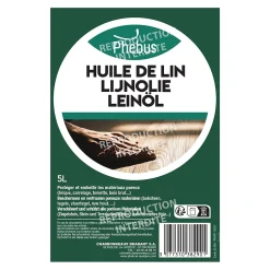 Huile de lin pour protéger Phebus 5L