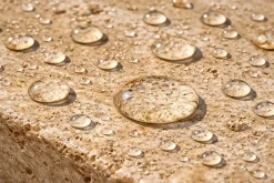 Hydrofuge Travertin & Terrasse - Imperméabilisant Oléofuge Pierre Naturelle, Béton Protection Longue Durée Int/Ext 1L (20m²)