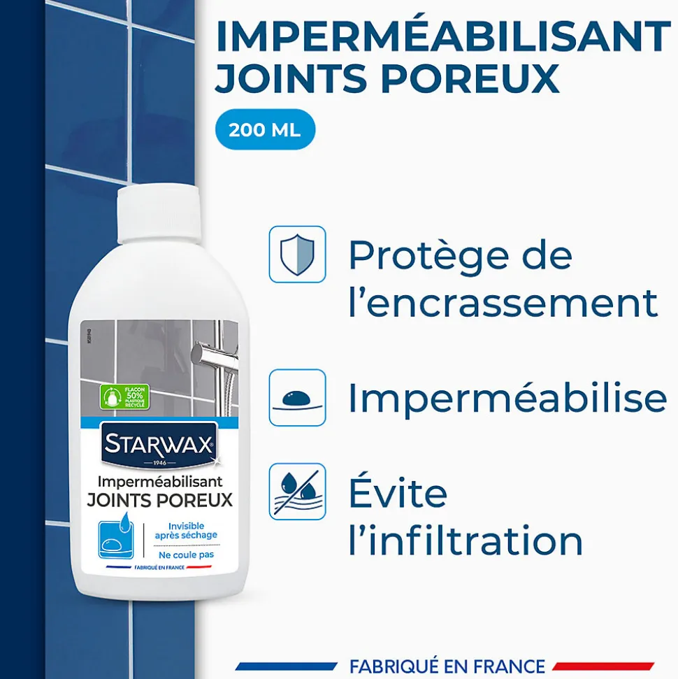 Imperméabilisant joints de carrelage Starwax 200ml