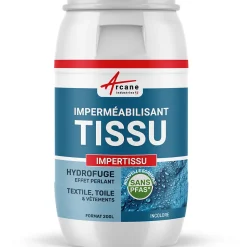 IMPERMEABILISANT ANTI-TACHES ET HYDROFUGE POUR TISSU - IMPERTISSU - 200 L (jusqu'à 2000 m²) - ARCANE INDUSTRIES