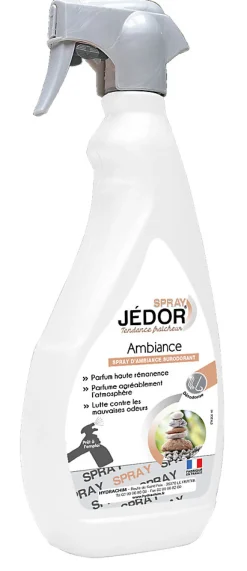 Jedor Spray Surodorant 500ml Parfum Ambiance Lot de 2