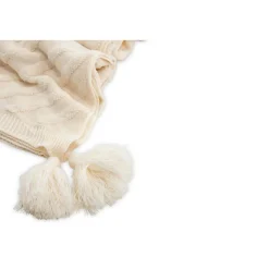 Jeté de canapé en acrylique Katlyn 130x170 cm