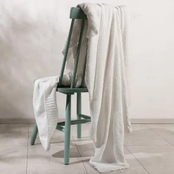 Jeté de canapé en polyester chenille Ally 170x130 cm