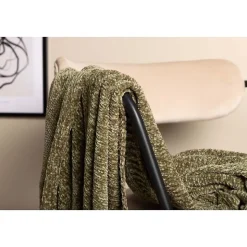 Jeté de canapé en polyester chenille Ally 170x130 cm