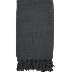 Jeté de canapé gaufré en coton 130x160 cm