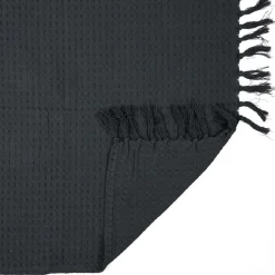 Jeté de canapé gaufré en coton 130x160 cm