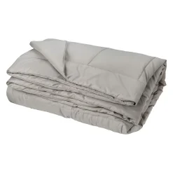 Jeté de lit - Effet duvet (160x240 cm - Gris Galet)