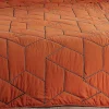 Jeté de lit Calisson (150x200 cm - Rouge Orangé)