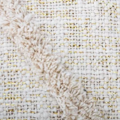 Jeté de lit motif en relief 130x180 cm Shine