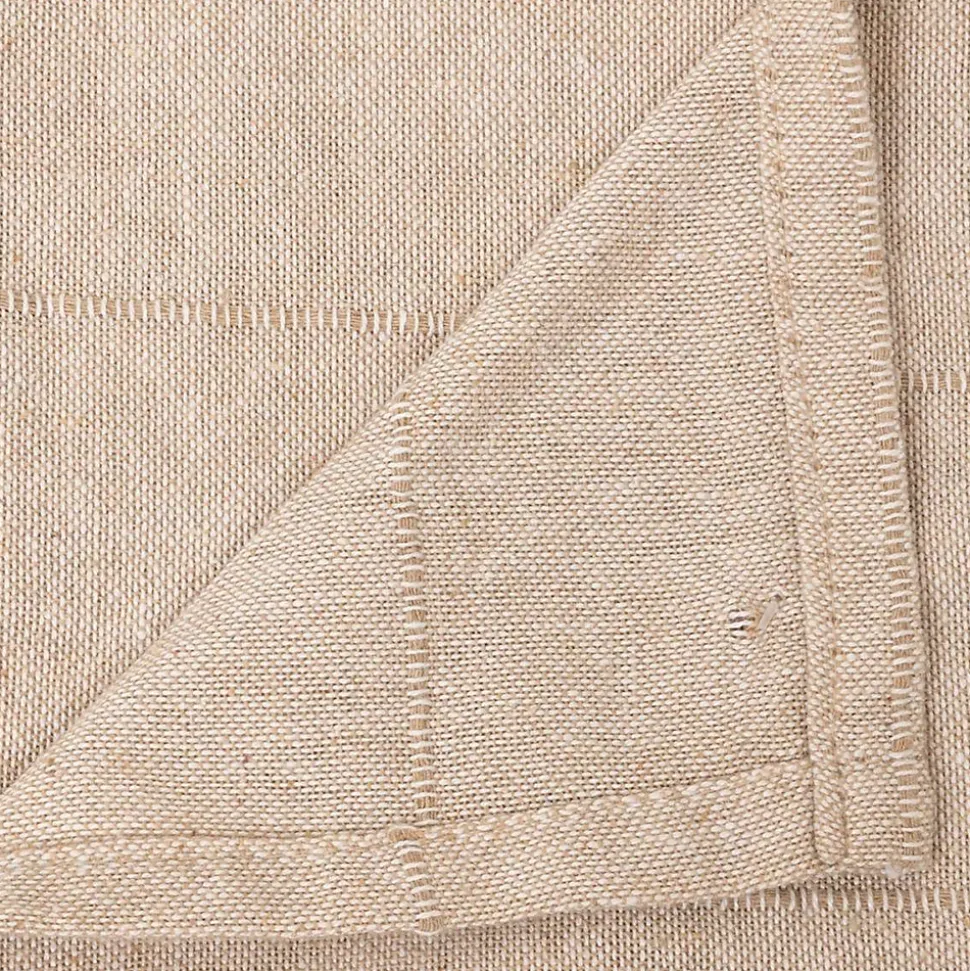 Jeté de lit Pollie coton 220x240cm- Beige- Atmosphera