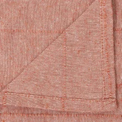 Jeté de lit Pollie coton 150x200cm- Rouge- Atmosphera