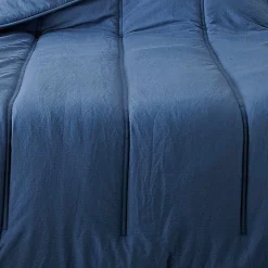 Jeté de lit uni (240x260 cm - Bleu)