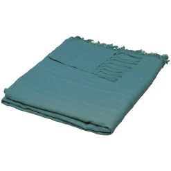 Jeté de lit 230x250 cm canard coton