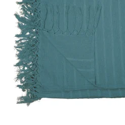 Jeté de lit 230x250 cm canard coton