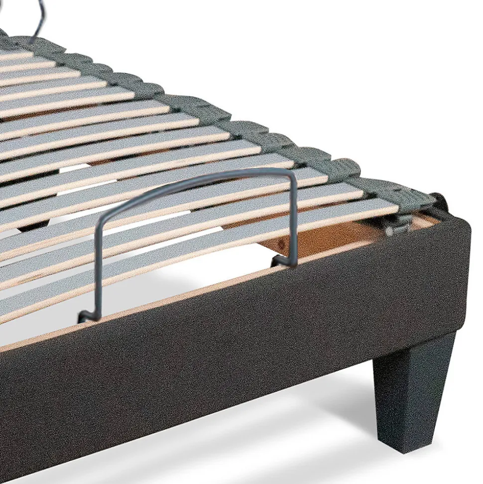 Jeu de 2 sommiers électriques Amiral 2x90x200 cm Lattes