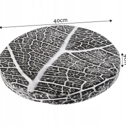 KADAX Coussin de Chaise Coussin d'Assise Velours 40cm