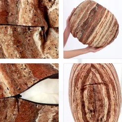 KADAX Oreiller décoratif Jasiek 38x30cm doux