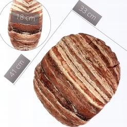 KADAX Oreiller décoratif Jasiek 38x30cm doux