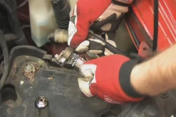 KS Tools - 700.1197 - Brosse de nettoyage pour cosses de batterie, 120 mm