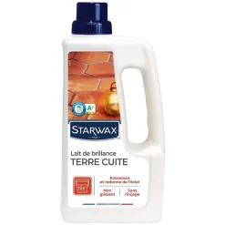 Lait de brillance 2 en 1 tomettes et terres cuites Starwax 1L