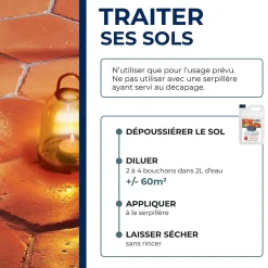 Lait de brillance tomettes et terres cuites Starwax 5L