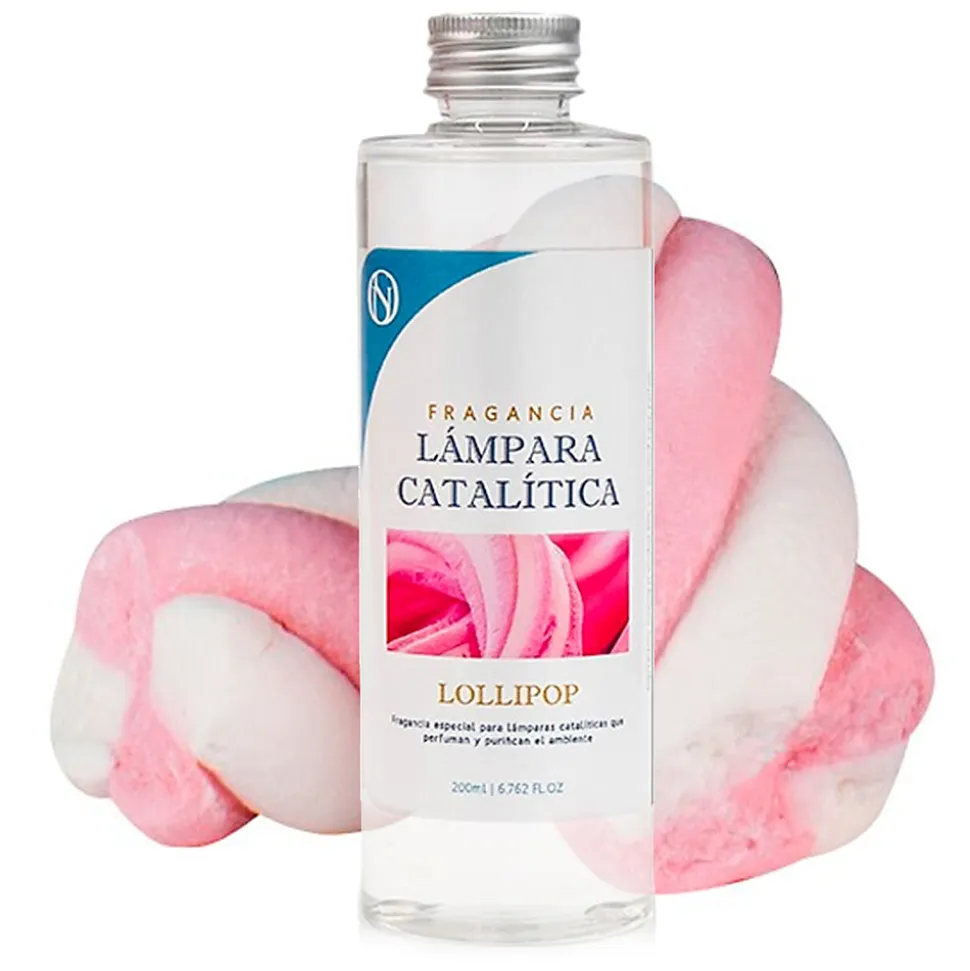 Lampe catalytique Aqua Marina + Parfum Lollipop 500 ml - Élimine les mauvaises odeurs, parfume et améliore la qualité de l'air