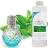Lampe catalytique Blue Diamonds + Parfum Mountain Mint 200 ml - Élimine mauvaises odeurs, parfume et améliore qualité de l'air