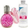 Lampe catalytique Mosaïque Fuchsia + Parfum Lollipop 500 ml - Élimine mauvaises odeurs, parfume et améliore qualité de l'air