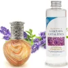 Lampe catalytique Orange Waves + Lavender Expression 200 ml - Élimine mauvaises odeurs, parfume et améliore la qualité de l'air