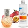 Lampe catalytique Orange Diamonds + Caribbean Passion 500 ml - Élimine mauvaises odeurs, parfume et améliore qualité de l'air