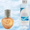 Lampe catalytique Orange Waves + Parfum Cotton Clean 200 ml - Élimine mauvaises odeurs, parfume et améliore la qualité de l'air