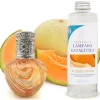 Lampe catalytique Orange Waves + Parfum Waikiki Melon 500 ml - Élimine mauvaises odeurs, parfume et améliore la qualité de l'air
