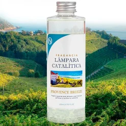 Lampe catalytique Orange Diamonds + Parfum Provence Breeze 200 ml - Élimine mauvaises odeurs, parfume et améliore qualité de l'air