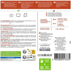 Lavette microfibre spéciale high-tech