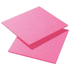 Lavettes Spongyl rouges Lot de 10