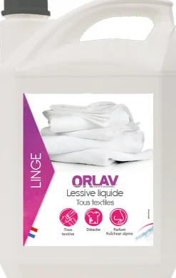 Lessive liquide Tous textiles - parfum fraicheur alpine - 5 Litres