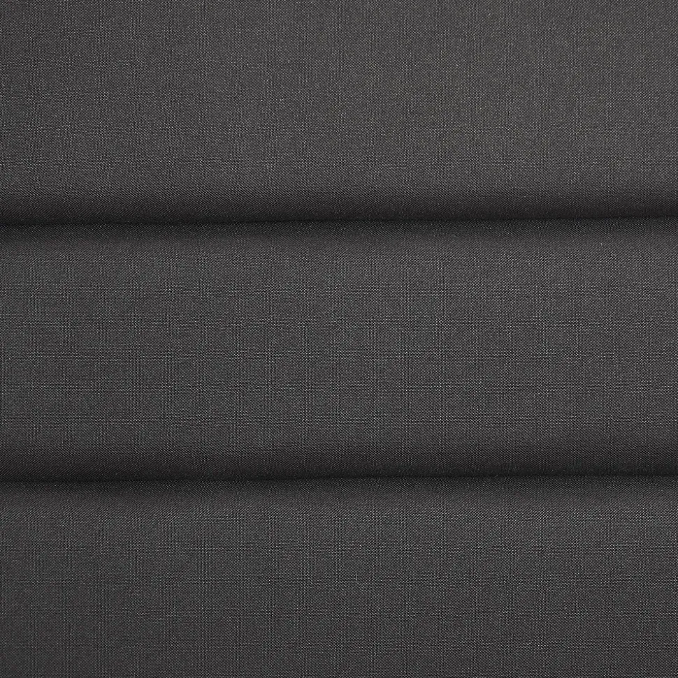 Lit 1 place FLORIDA, 90 x 190 cm, capitonné avec sommier, revêtement en tissu noir