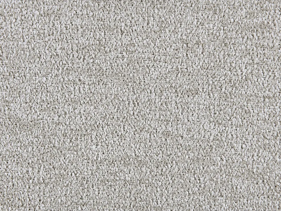 Lit 90 x 190 cm avec 2 tiroirs - Tissu - Beige - SARAH