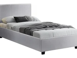 Lit avec coffre "Carla" 90 x 190 cm Blanc